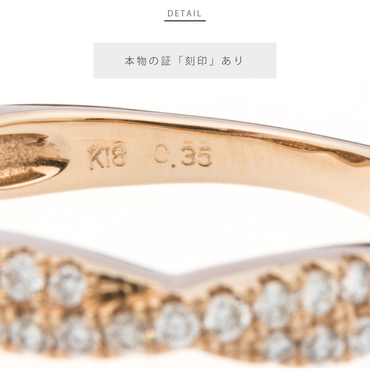 K18ダイヤモンドリング K18ダイヤリング ダイヤモンドリング ダイヤ