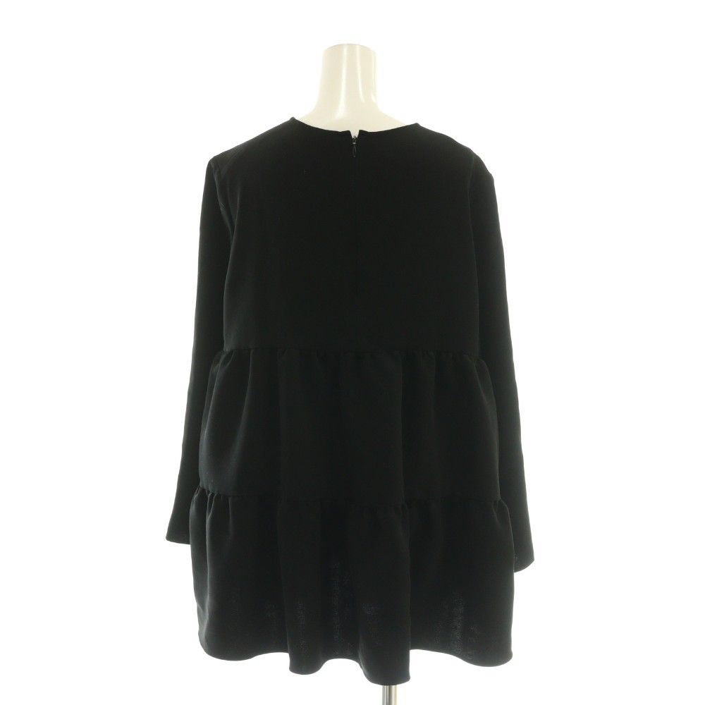 ヨーコチャン YOKO CHAN バックティアードブラウス プルオーバー 40