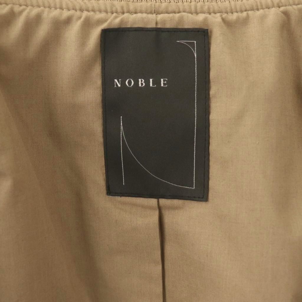 ノーブル NOBLE 23SS ラムレザーMA-1ブルゾン ジップアップ 36