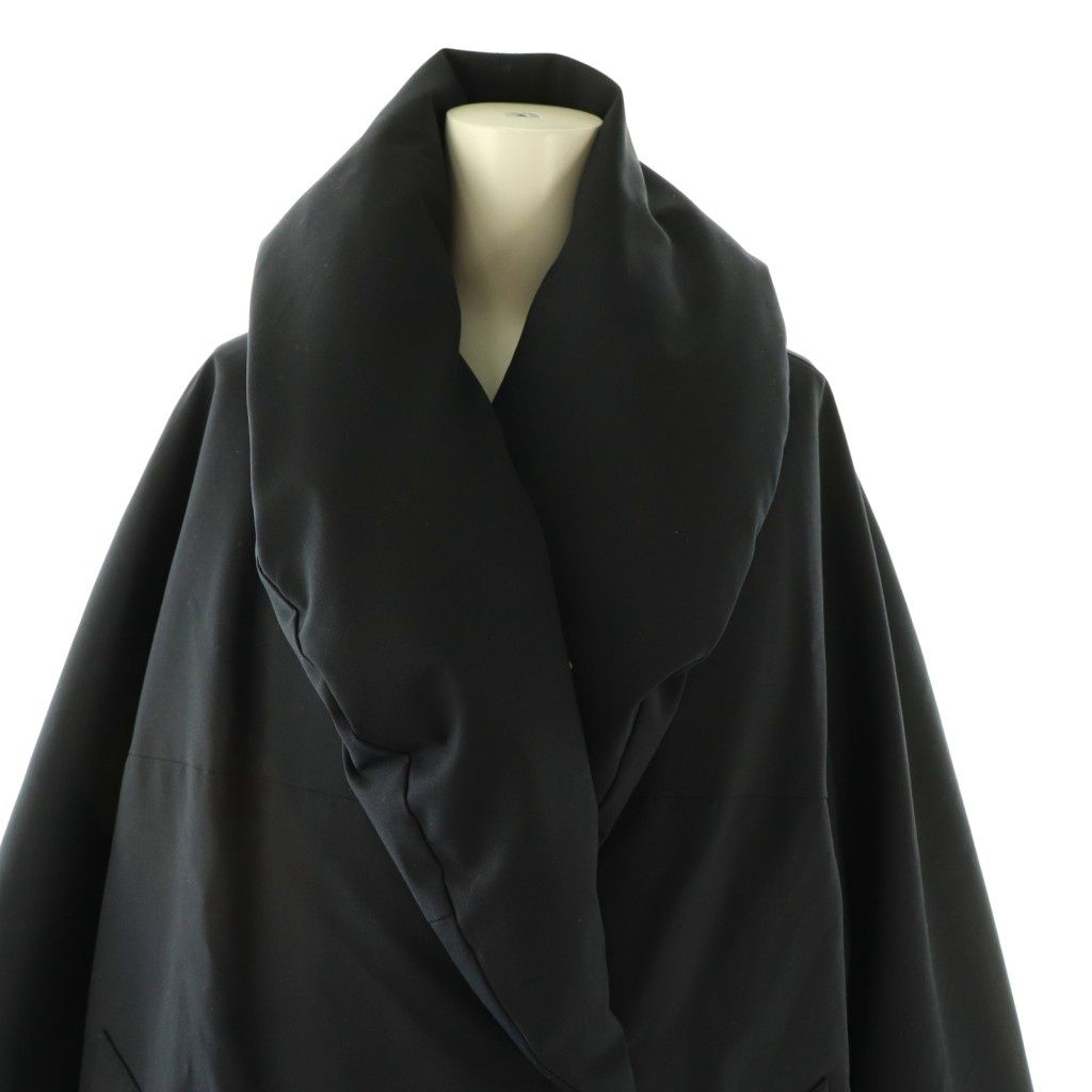 エブール ebure 25AW フォルムダウン ショールカラー コート アウター