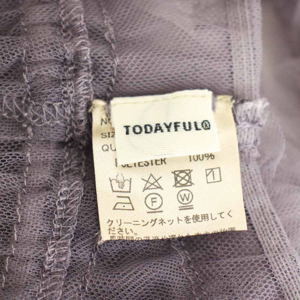 トゥデイフル TODAYFUL 24AW Frill Tulle Bustier ビスチェ チュール