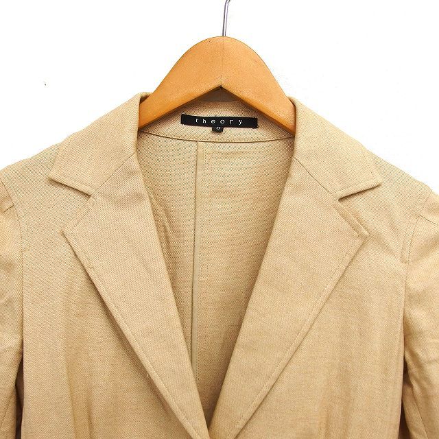 セオリー Theory テーラード ジャケット アウター コットン 綿 裏地