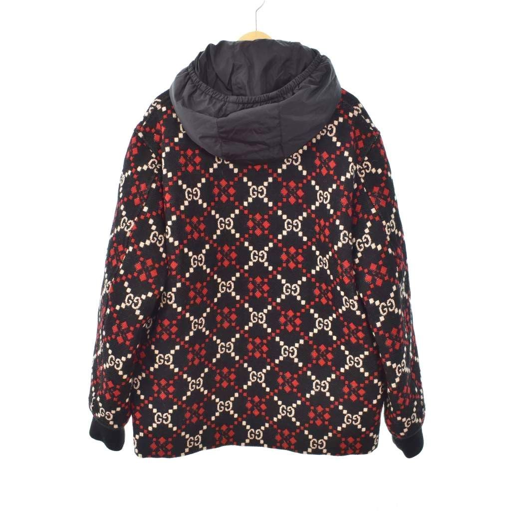グッチ GUCCI 19AW Macro GG Diamond Wool Jacket GG柄 ウール