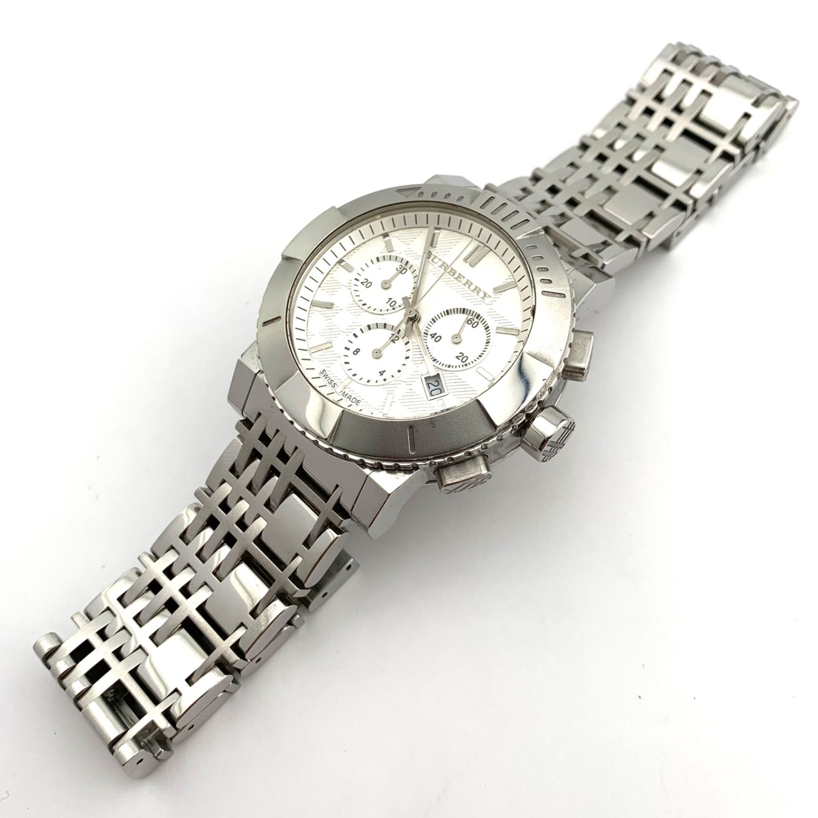 中古】BURBERRY BU2303 クロノグラフ腕時計 - メルカリ