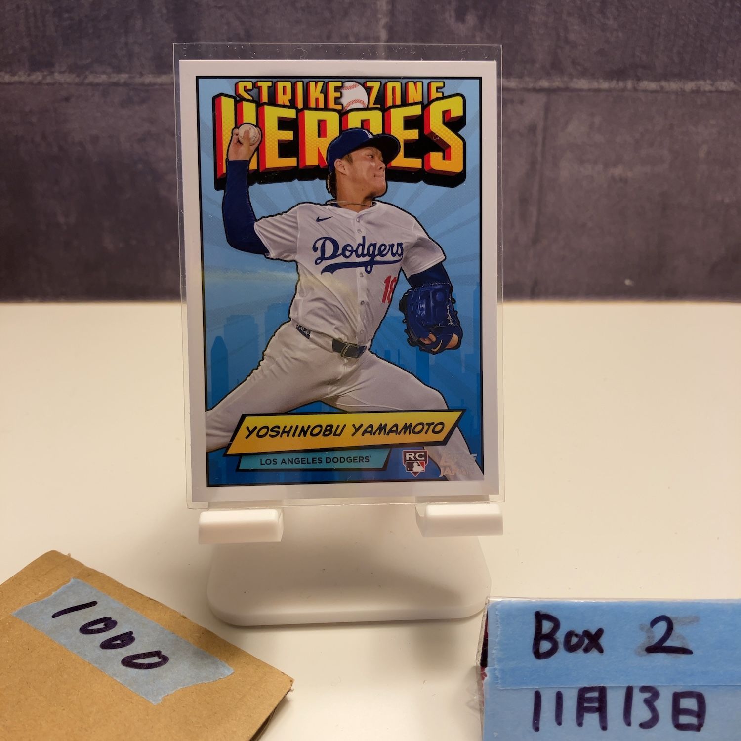 2024 Topps 山本由伸 Yoshinobu Yamamoto Los Angeles Dodgers Strike