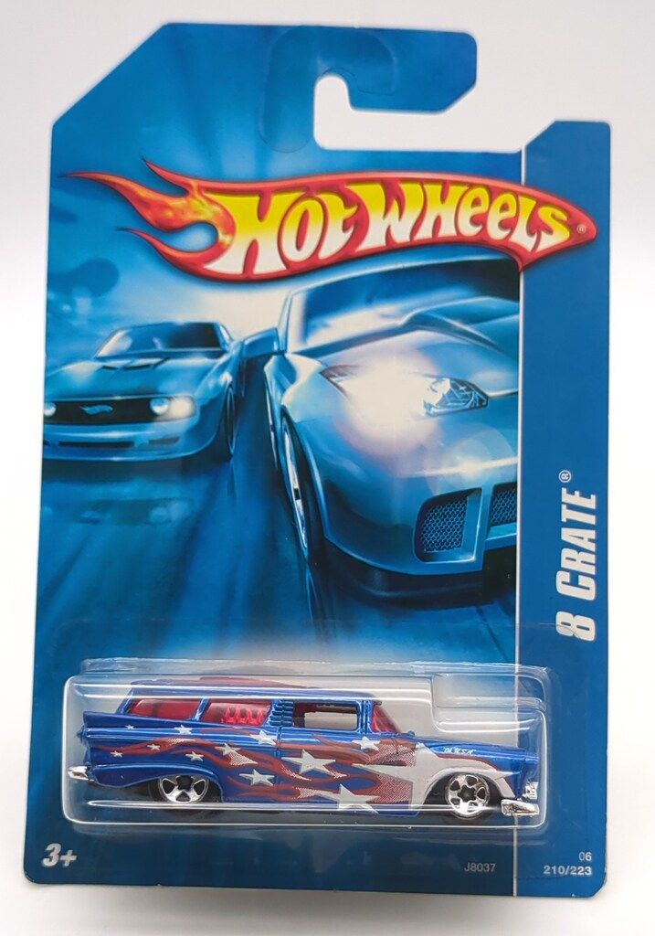 MATTEL HOTWHEELS 2006 J8037 8 CRATE ブルーメタ 210/223 - メルカリ