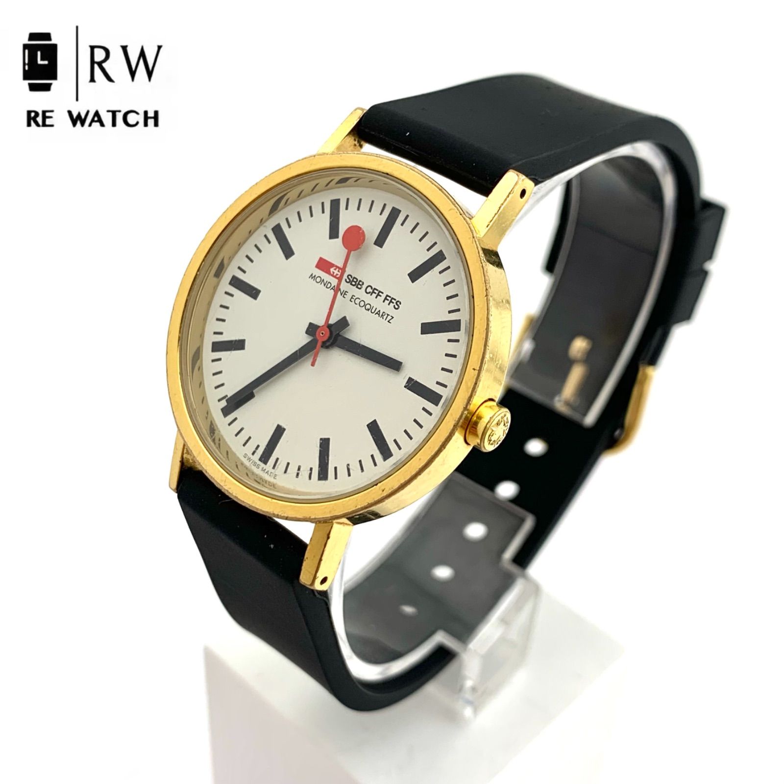 超美品　MONDAINE SBB CFF FFS メンズ　腕時計 中古】Mondaine Swiss Made SBB CFF FFS 腕時計 - メルカリ