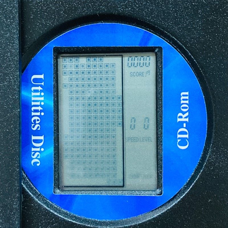 動作確認済み】液晶付ゲーム機 miniPoly Station 2004 ブラック PS2風