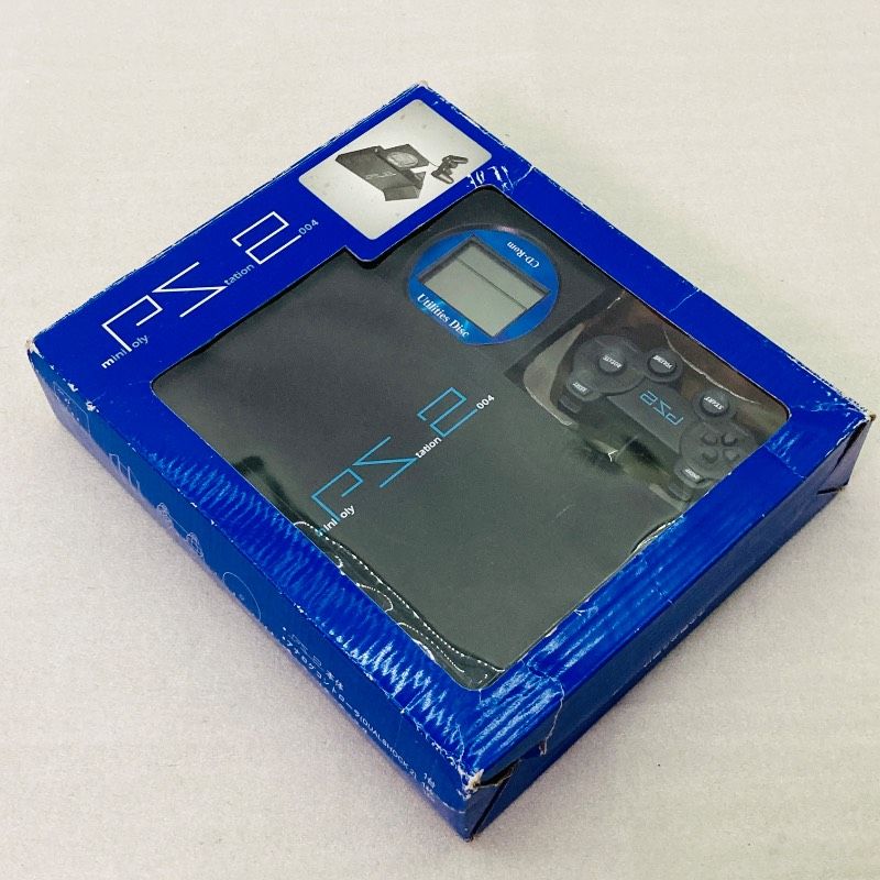 動作確認済み】液晶付ゲーム機 miniPoly Station 2004 ブラック PS2風