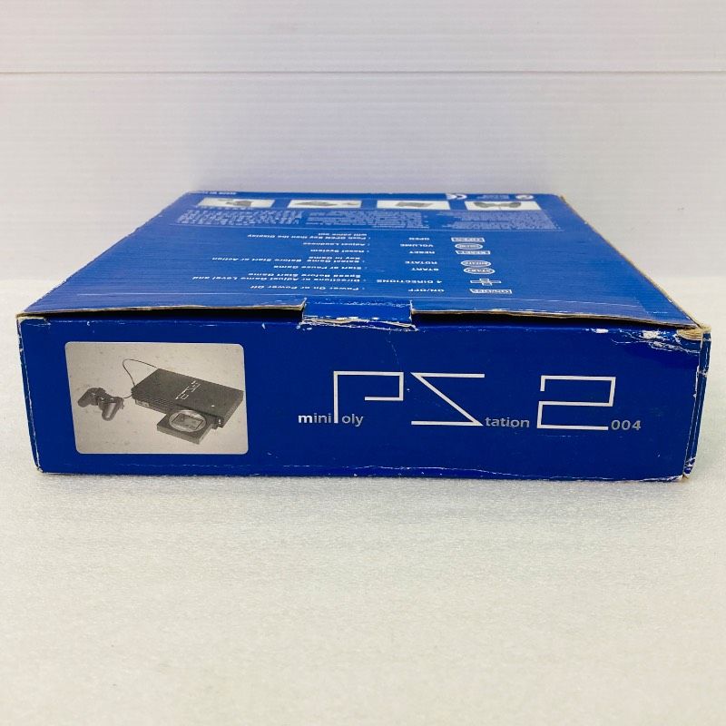 動作確認済み】液晶付ゲーム機 miniPoly Station 2004 ブラック PS2風