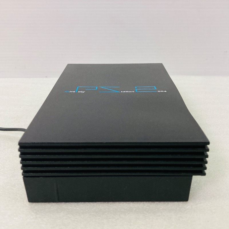 動作確認済み】液晶付ゲーム機 miniPoly Station 2004 ブラック PS2風