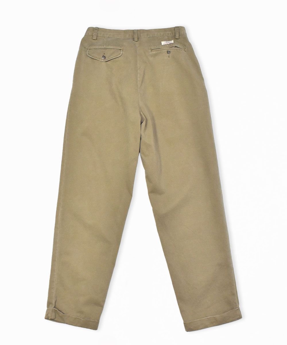 ma2様ご購入ポロラルフローレン ブラック ツータックチノ90s HAMMOND ブラック】Ralph Lauren ラルフローレン ツータック チノパン 黒
