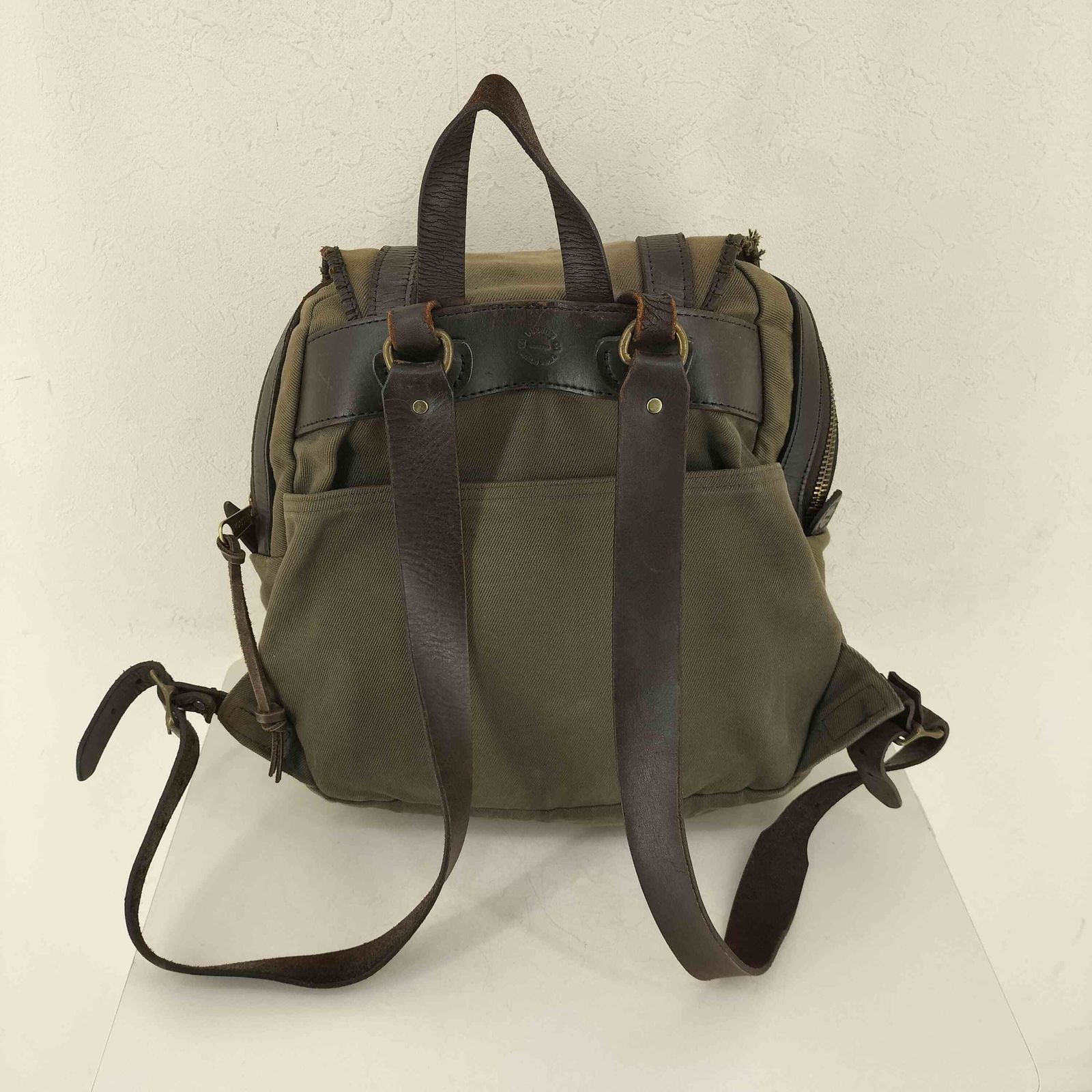 フィルソン FILSON レザー キャンバス バックパック メンズ 表記無
