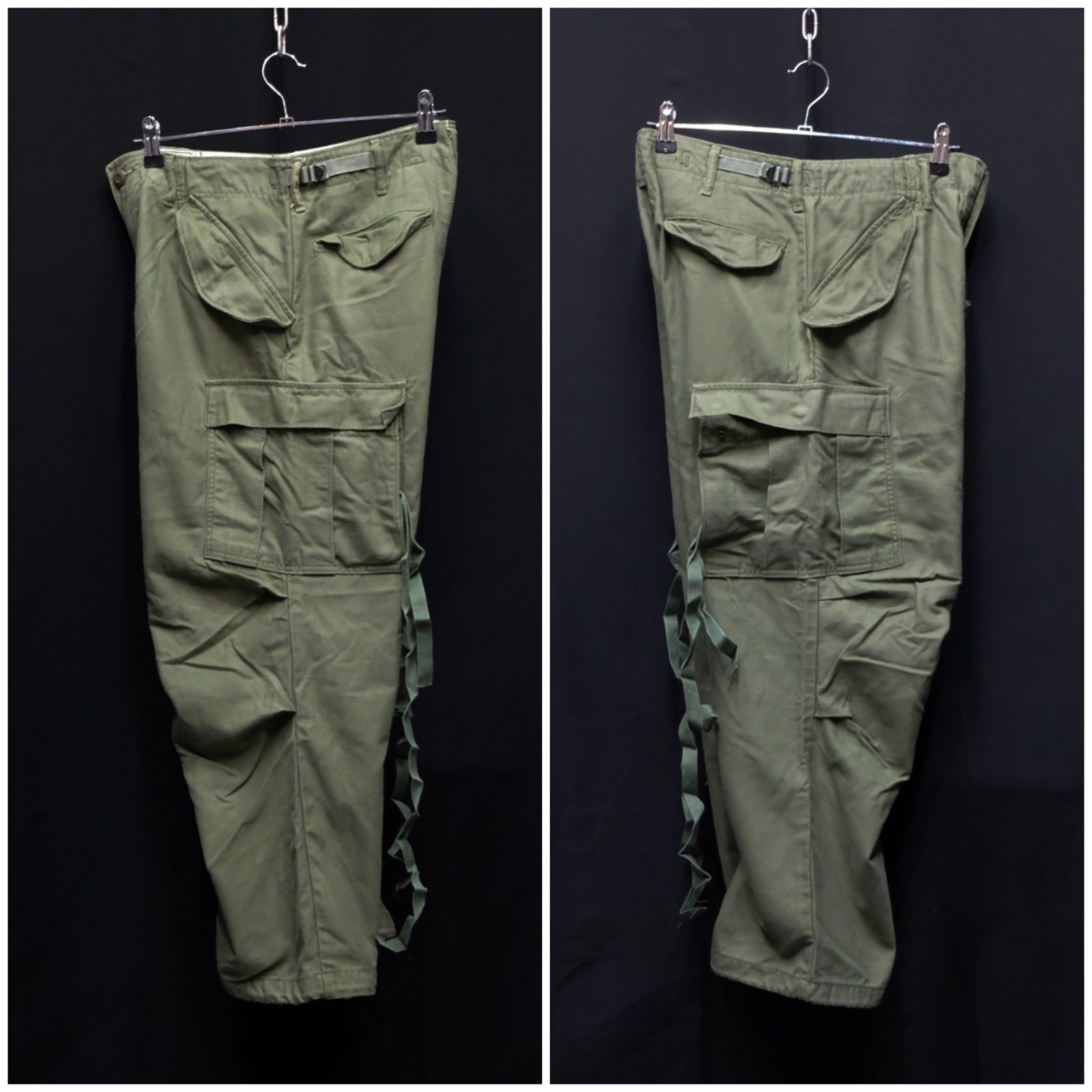70s 米軍実物 US ARMY M-65 カーゴパンツ フィール ドパンツSMALL