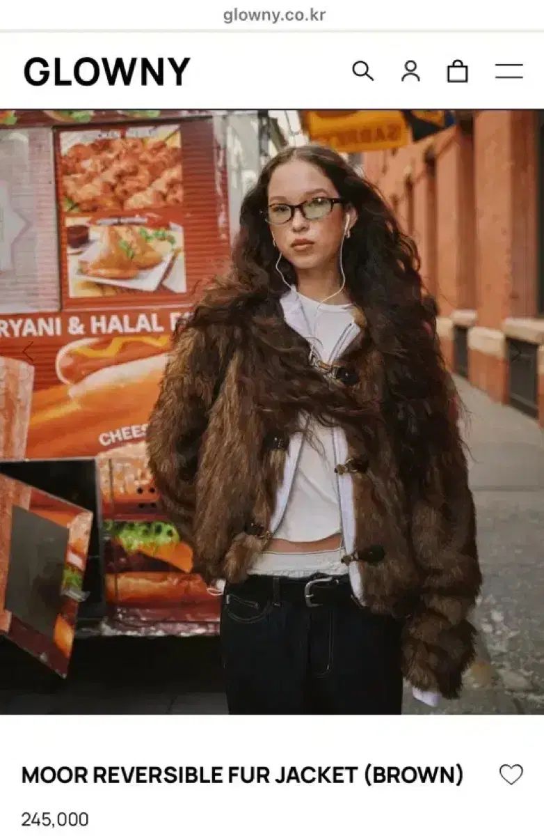 新品) GLOWNY ムーア リバーシブル ファージャケット M - メルカリ