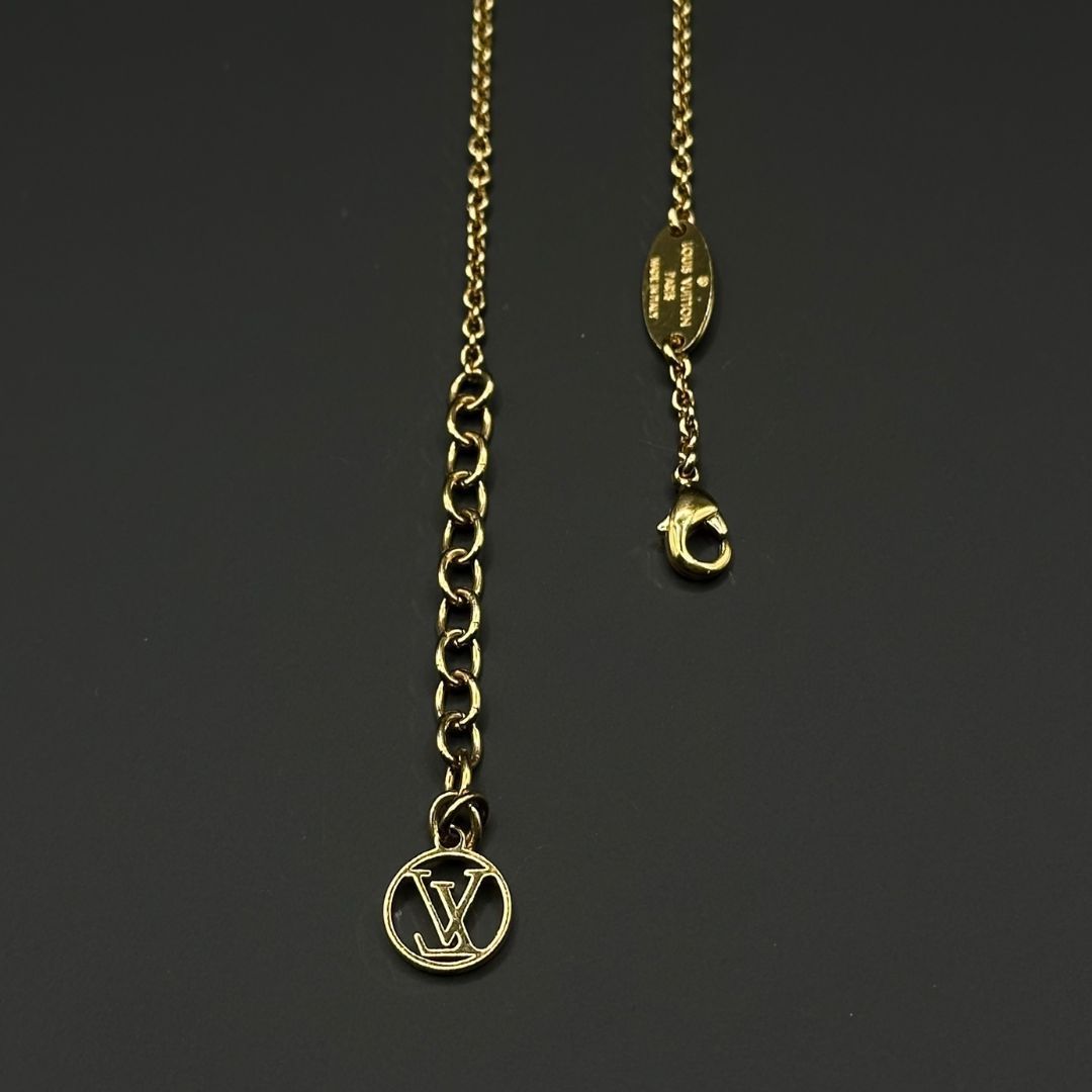 美品】Louis Vuitton エセンシャル V ブレスレット ラインストーン