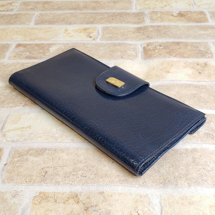 超美品 オールドセリーヌ ☆ ヴィンテージ レザー 長財布