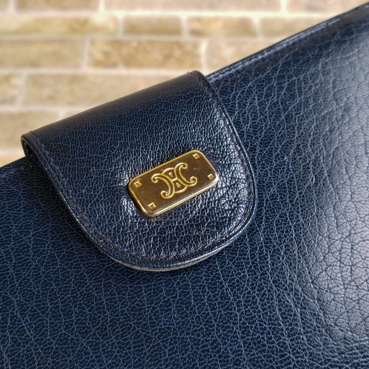 超美品 オールドセリーヌ ☆ ヴィンテージ レザー 長財布