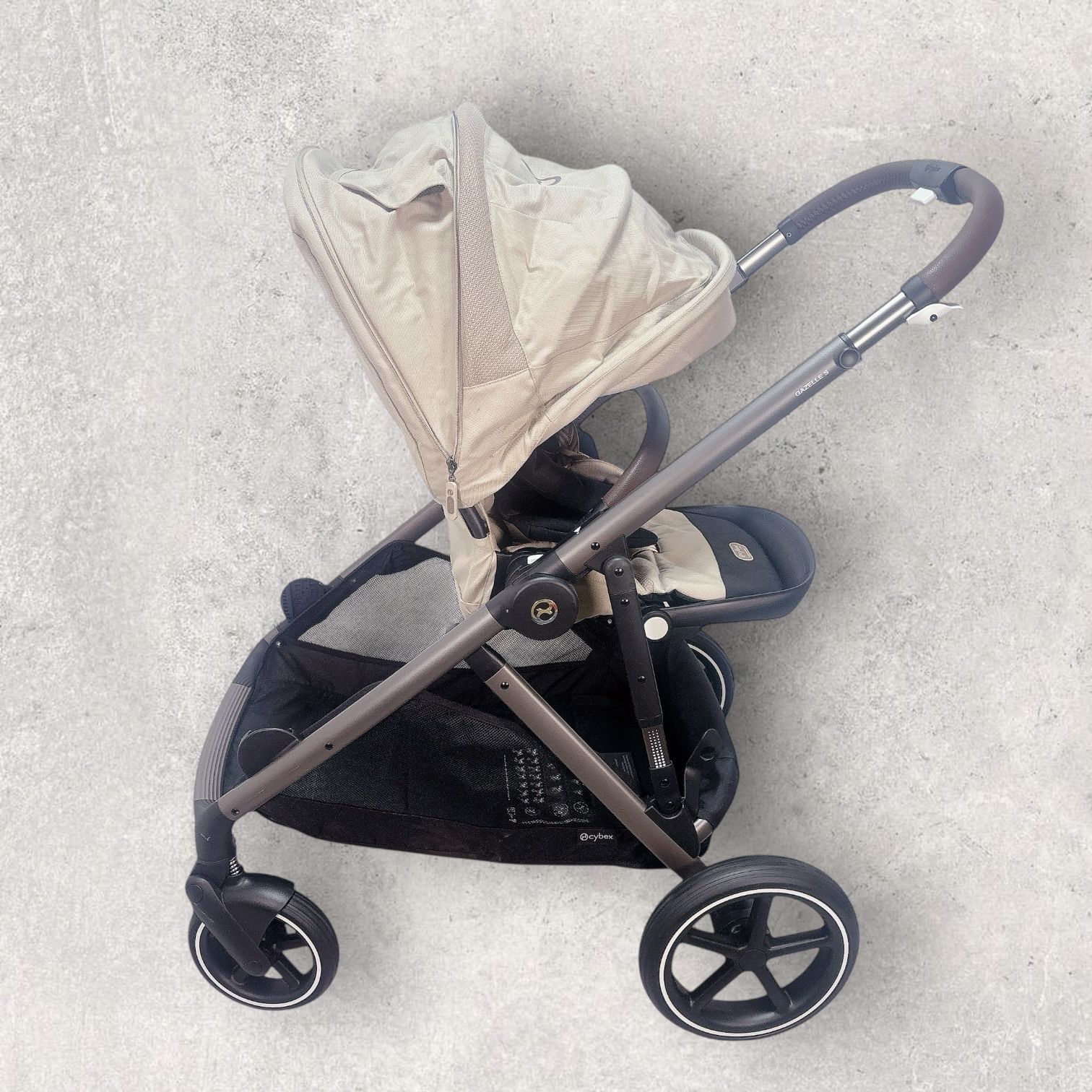 cybex サイベックス Gazelle S ガゼルS アーモンドベージュ ベビーカー 