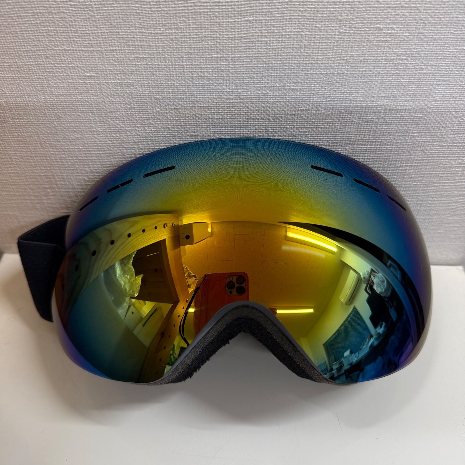 スノーボード用ミラーゴーグル ハードケース付き - メルカリ