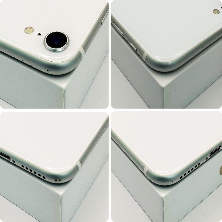 ジャンク】iPhone SE2 128GB ホワイト SIMフリー 管理番号35-13A