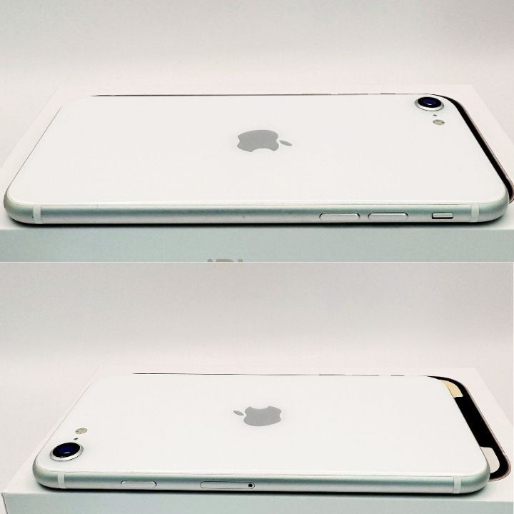 ジャンク】iPhone SE2 128GB ホワイト SIMフリー 管理番号35-13A