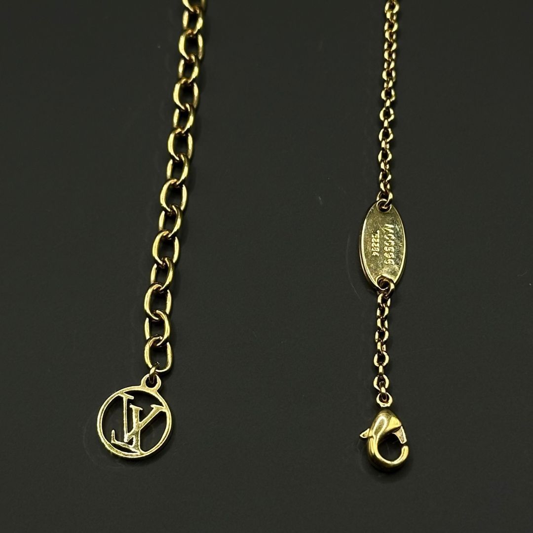 極美品】Louis Vuitton コリエ LV アイコニック ネックレス モノグラム