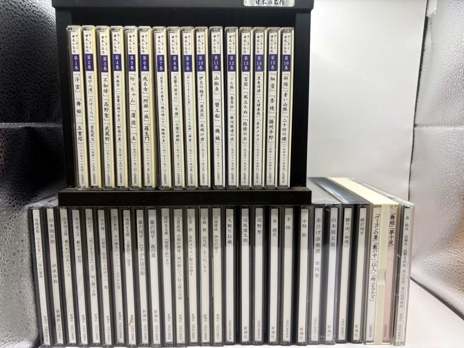 新潮社　朗読CD セット　23作品セット 日本の名作 朗読CD まとめ売り 44枚セット 新潮社ほか 文学作品 - メルカリ