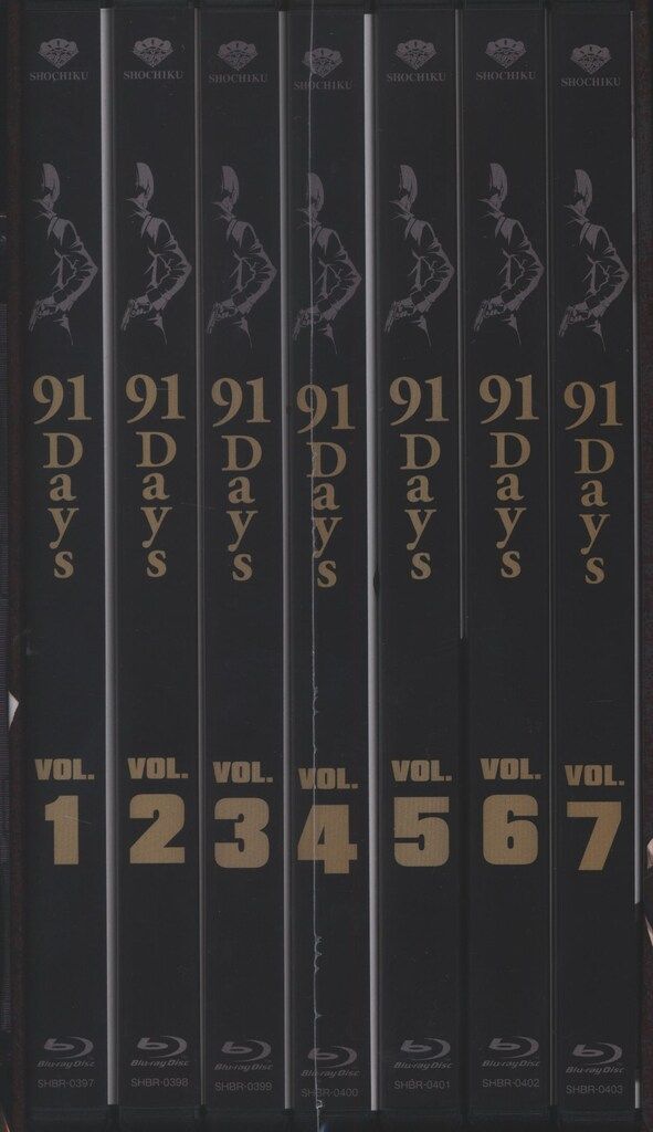 アニメBlu-ray 【アニメイトBOX付】91Days 全7巻セット [Blu-ray
