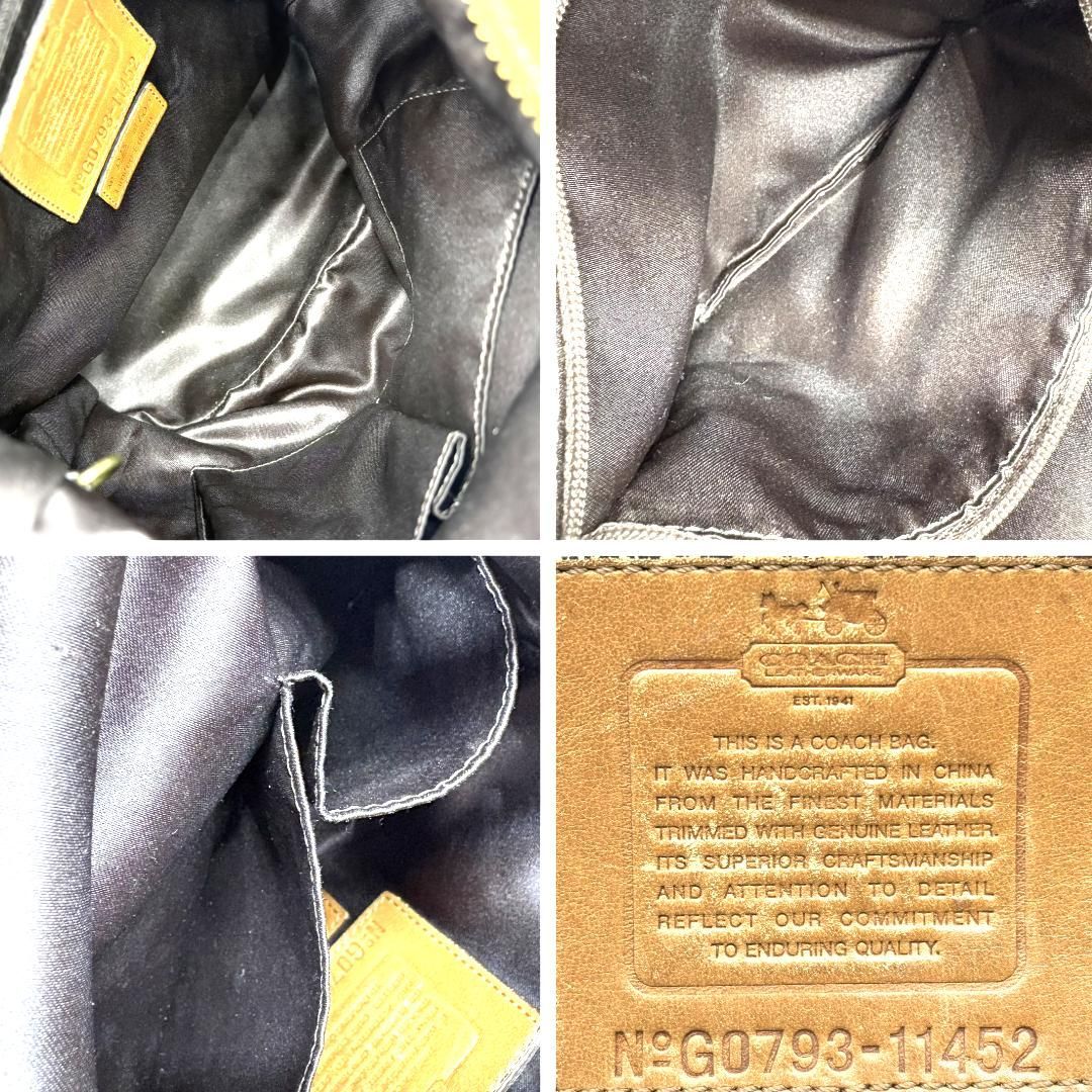 COACH コーチ Y2K パッチワーク シグネチャー バケツ型 ショルダー