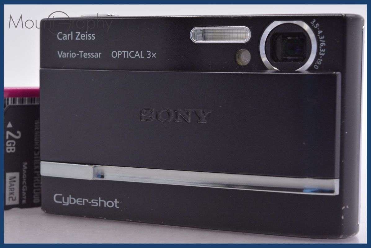 動作保証】 ソニー SONY Cyber-shot DSC-T9 3x バッテリー、メモリー