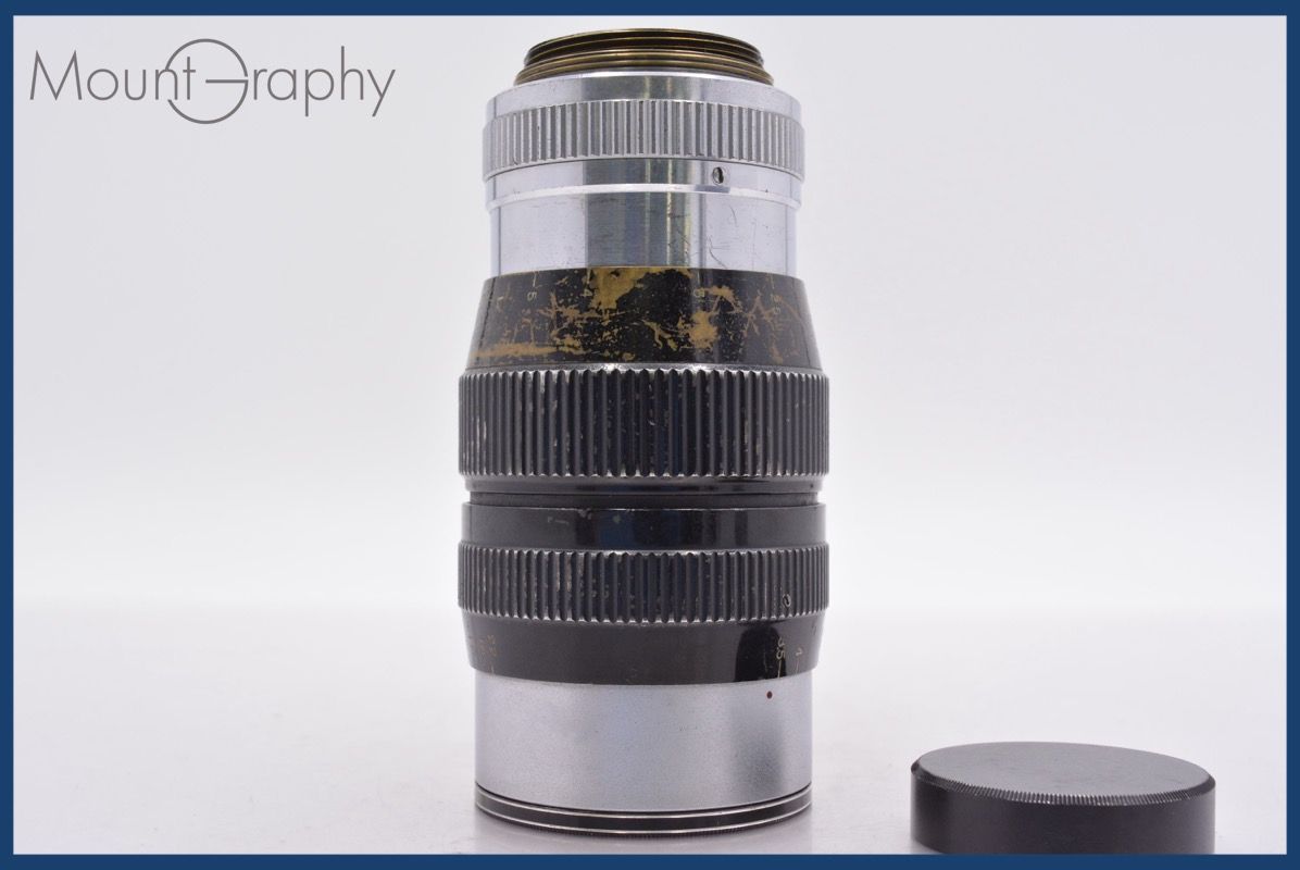 三協光機 Sankyo KOMURA- 135mm F3.5 後キャップ、レンズフィルター付