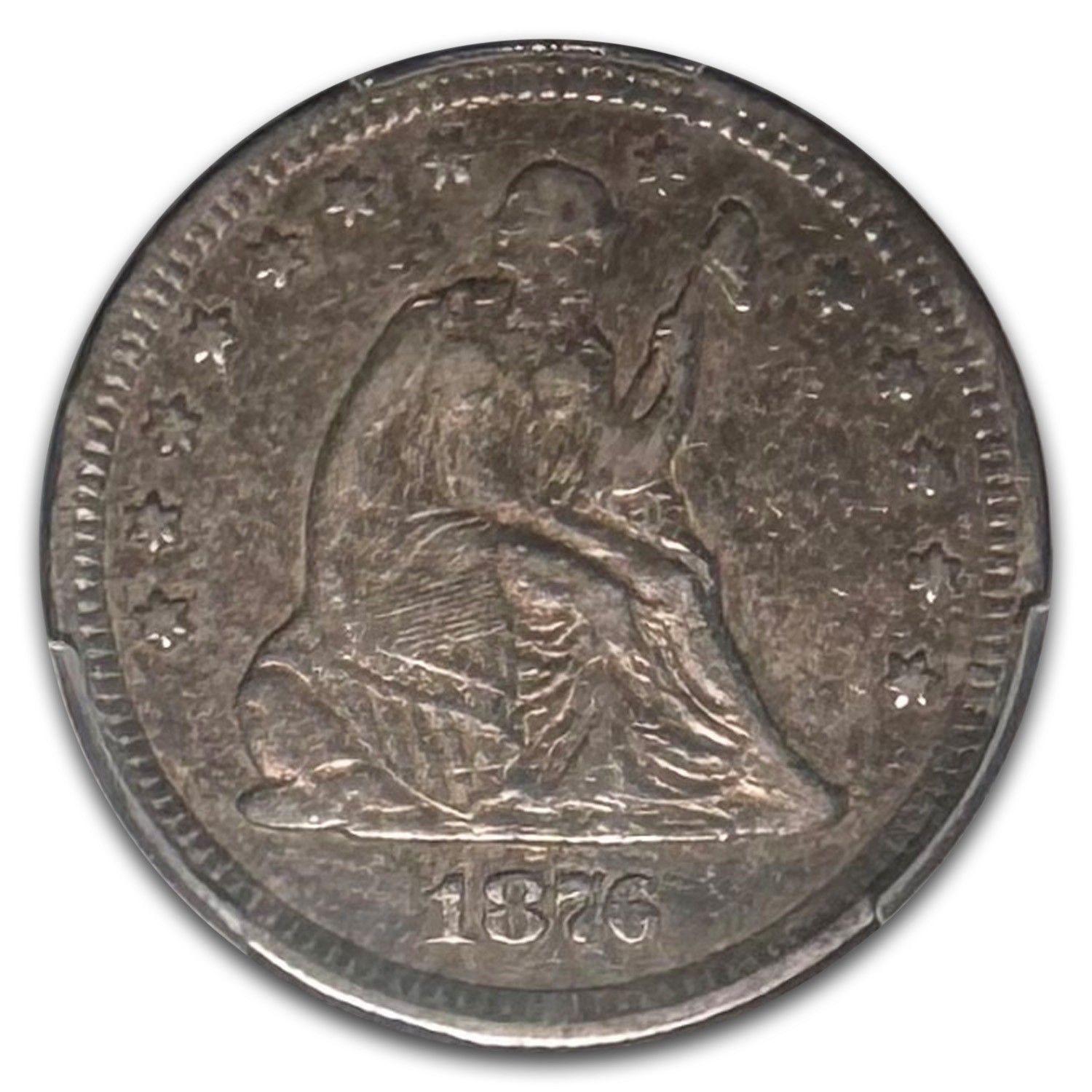 1876年-CC リバティ座像 25セント硬貨 XF-40 PCGS - メルカリ