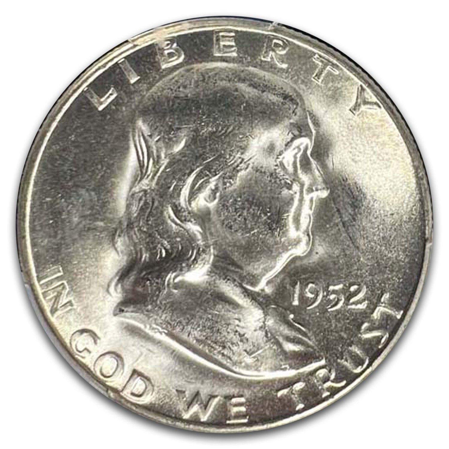 1952-S フランクリン ハーフダラー MS-64 PCGS (FBL) - メルカリ