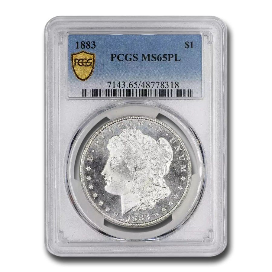 1883年 モルガン・ダラー MS-65 PL PCGS - メルカリ