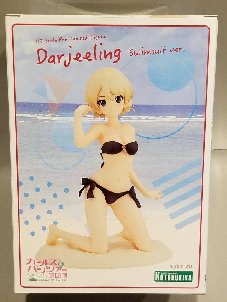 コトブキヤ ガールズ&パンツァー 1/7スケール ダージリン 水着ver/特典