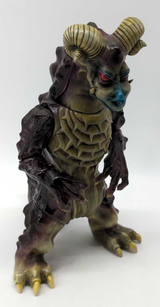 シカルナ工房 幻獣ソフトシリーズ ゴーメル 白成型/小豆色/青/赤