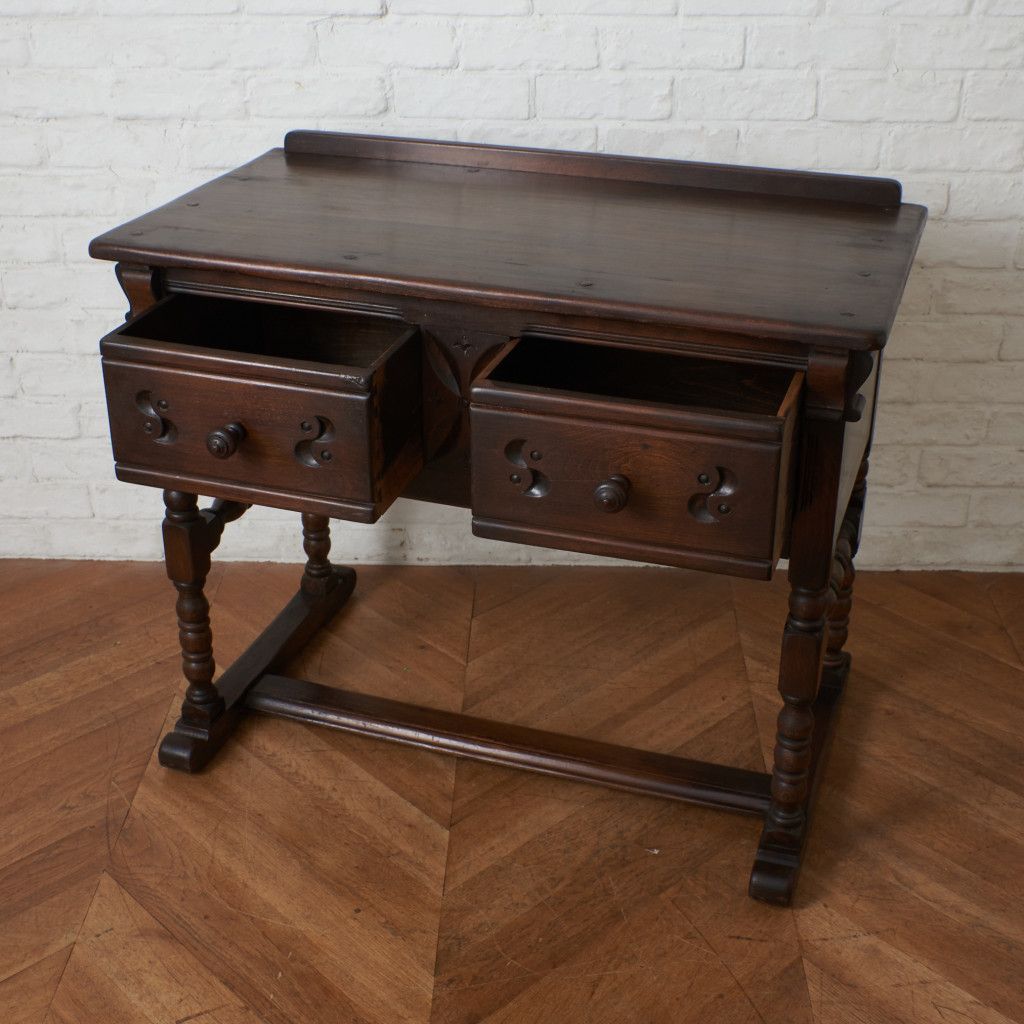 レア ERCOL オールドコロニアル コンソール テーブル 英国 アーコール