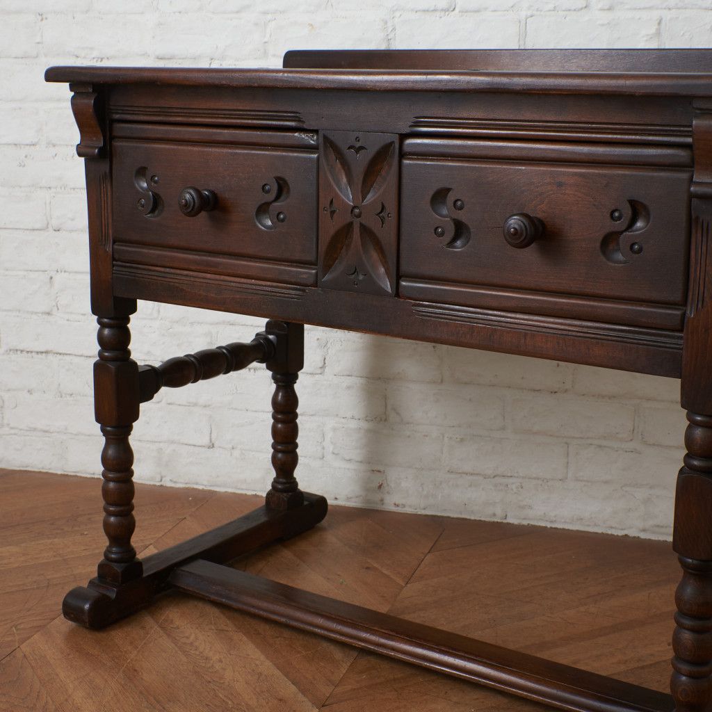 レア ERCOL オールドコロニアル コンソール テーブル 英国 アーコール