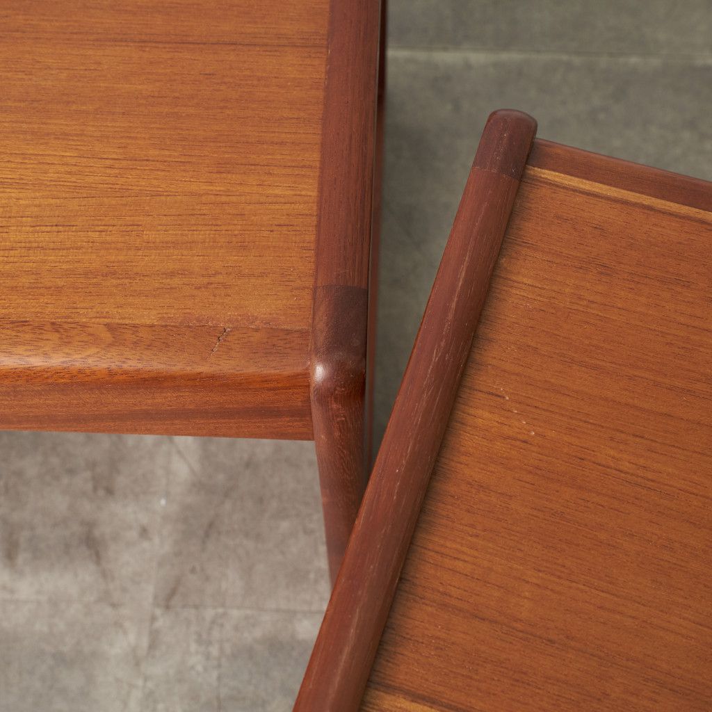 SUNELM ネスト コーヒーテーブル チーク 英国 ヴィンテージ 北欧