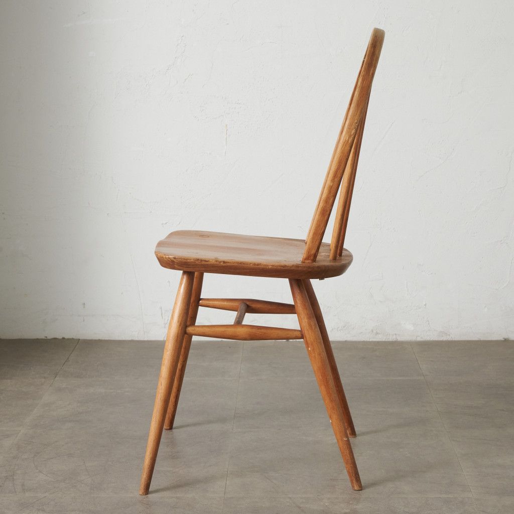 ercol フープバックチェア 4本 スポーク アーコール ダイニングチェア