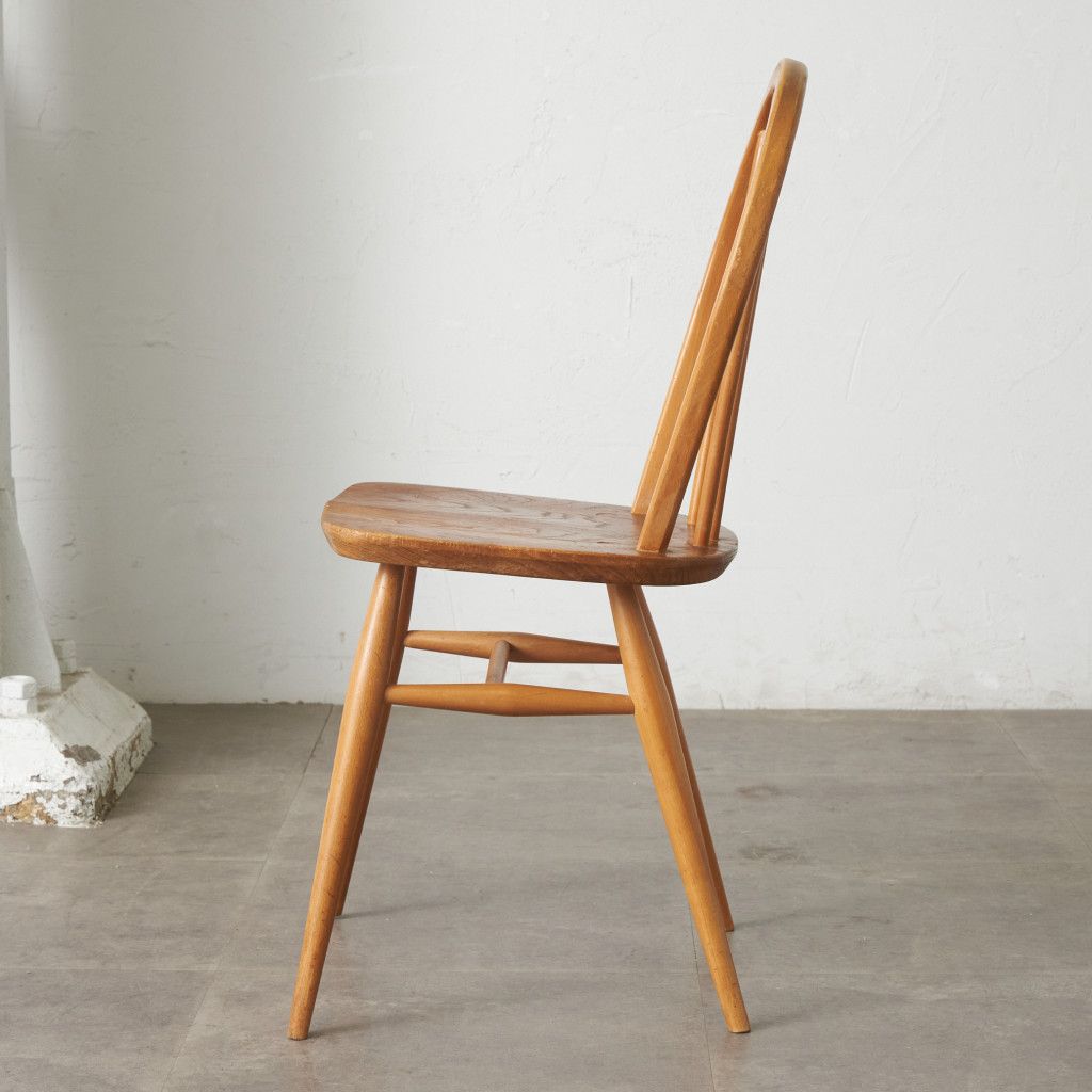 ercol フープバックチェア 4本 スポーク アーコール ダイニングチェア