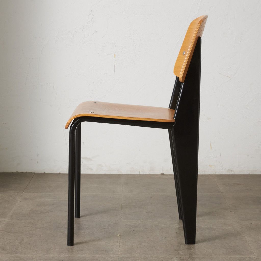 リプロダクト Jean Prouve スタンダードチェア オーク ダイニング