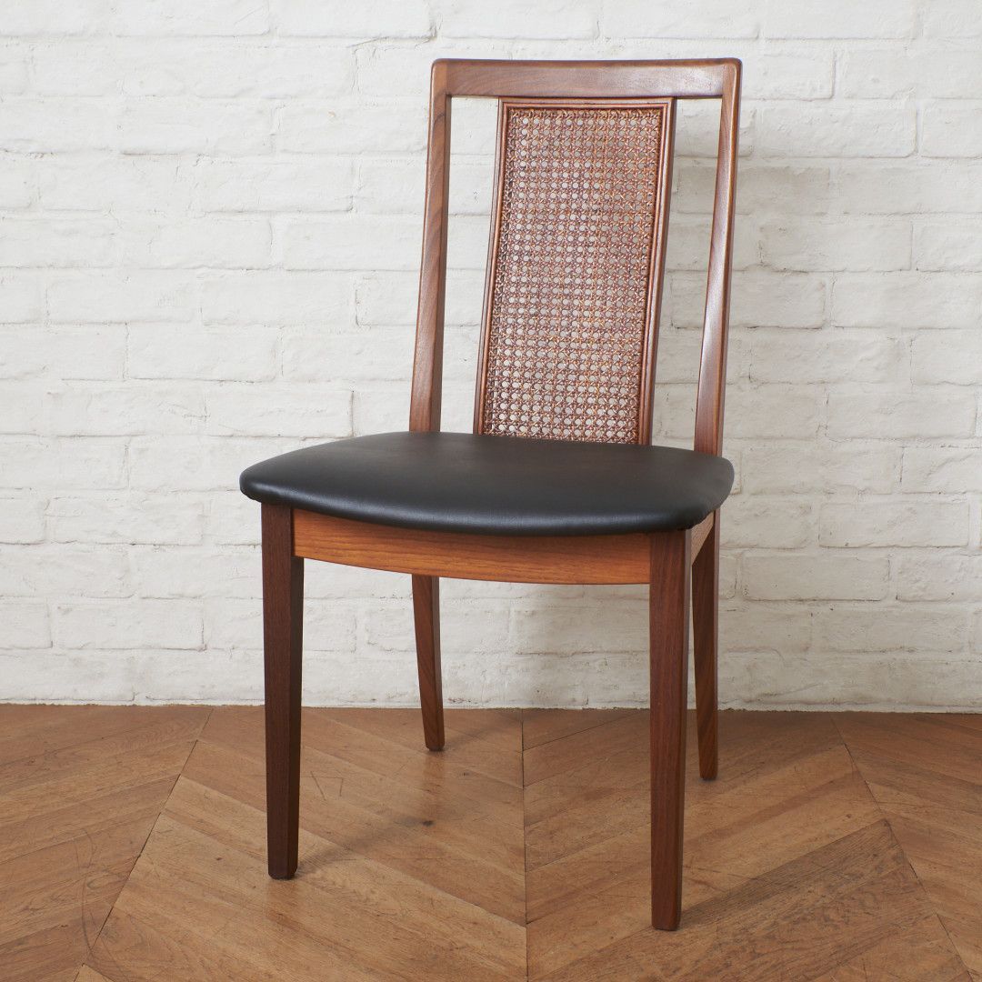 張替済 G-PLAN フレスコ ケインバックチェア 英国 ヴィンテージ 椅子