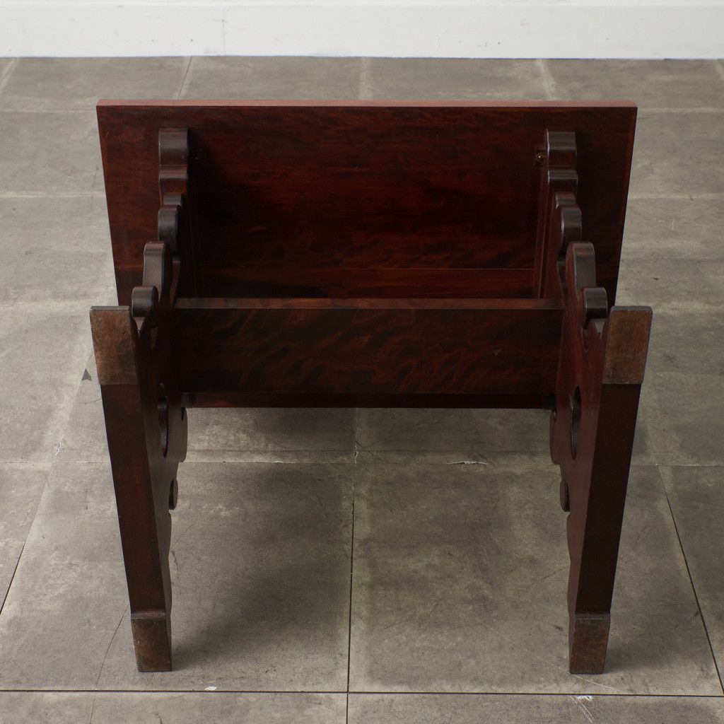 定価16万 松本民芸家具 #14型茶卓 サイドテーブル ミズメザクラ 無垢材