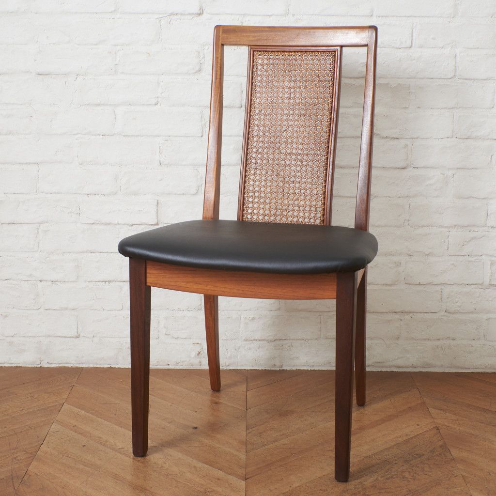 張替済 G-PLAN フレスコ ケインバックチェア 英国 ヴィンテージ 椅子