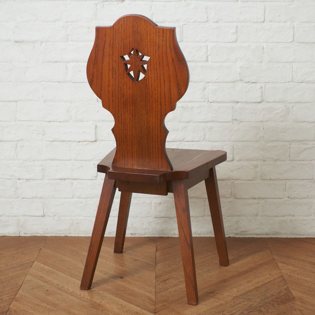 三越家具 ブルージュ Brugge オーク チェア 彫刻 椅子 英国 カントリー