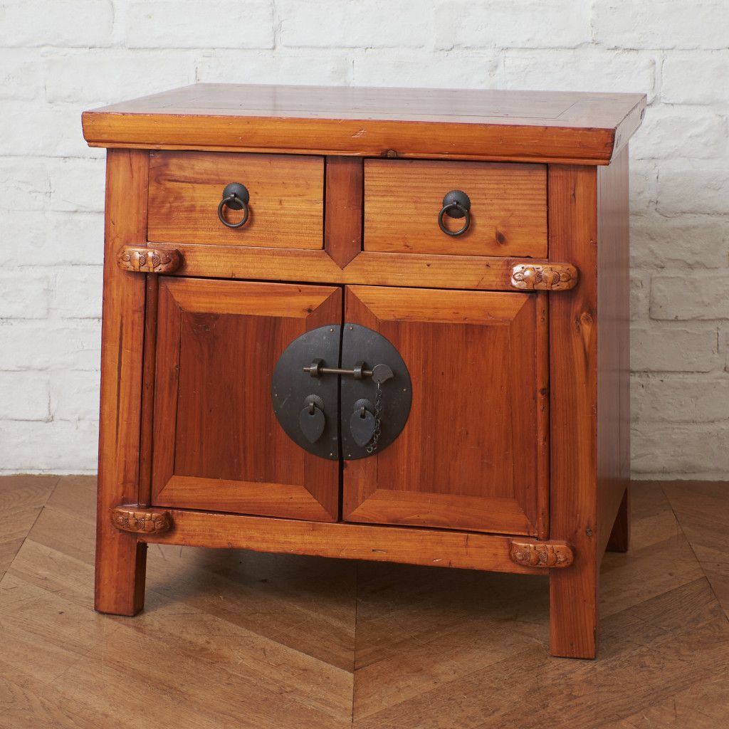 李朝家具 飾り棚 キャビネット 李朝棚 時代箪笥 天然木 収納 箪笥