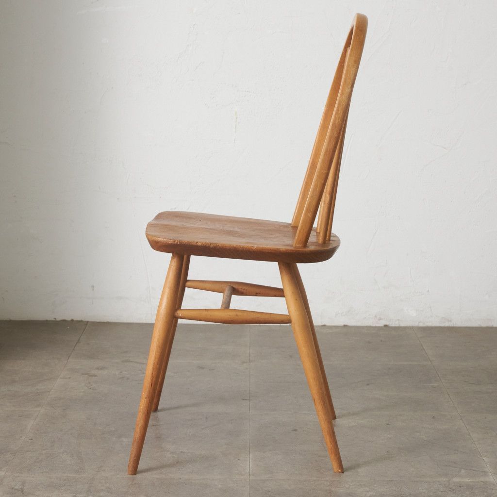 ercol フープバックチェア 4本 スポーク アーコール ダイニングチェア
