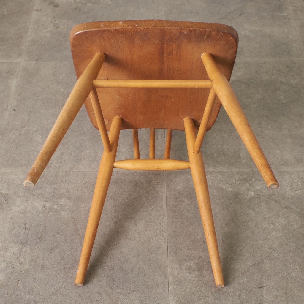 ercol スティックバックチェア ヴィンテージ 英国 アーコール エルム